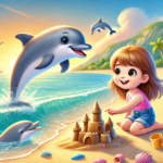 The beach and the dolphins